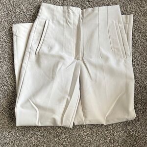 Zara Women's Cream Trousers